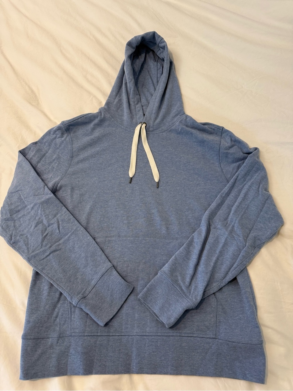 Amazon Essentials Heather Blue Pullover Hoodie